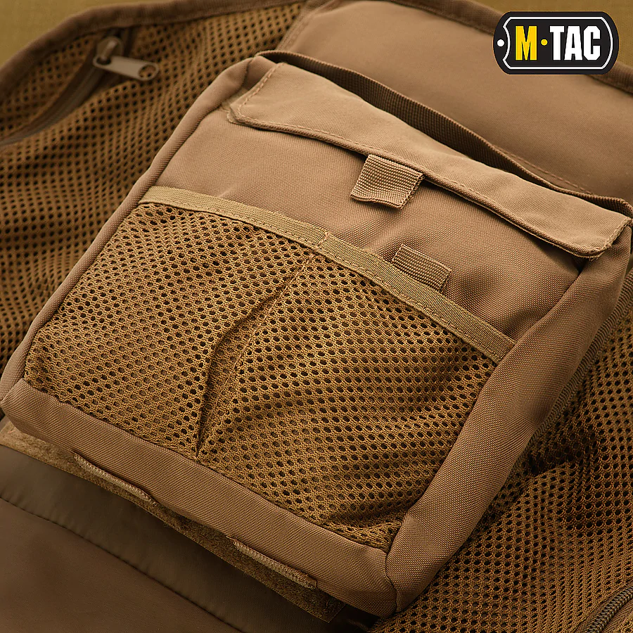 Рюкзак M-Tac Armadillo з однією лямкою. Темний койот