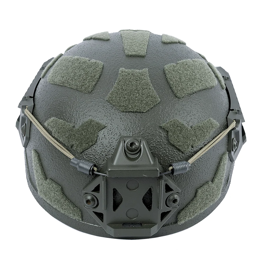 Баллистический шлем ARCH High Cut Combatant Olive &mdash; Кевларовый (1 класс защиты)