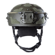Баллистический шлем ARCH High Cut Combatant Olive &mdash; Кевларовый (1 класс защиты)