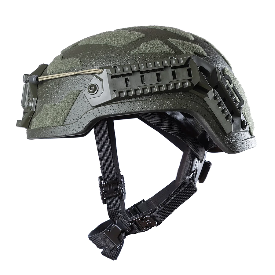 Баллистический шлем ARCH High Cut Combatant Olive &mdash; Кевларовый (1 класс защиты)