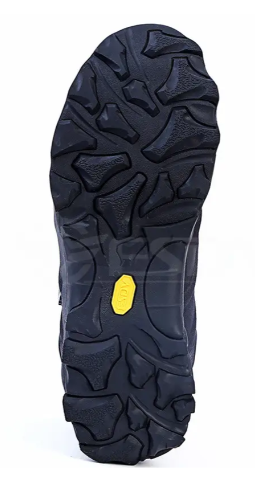 Тактичні кросівки ESDY Trek High з автошнурівкою (Чорний)