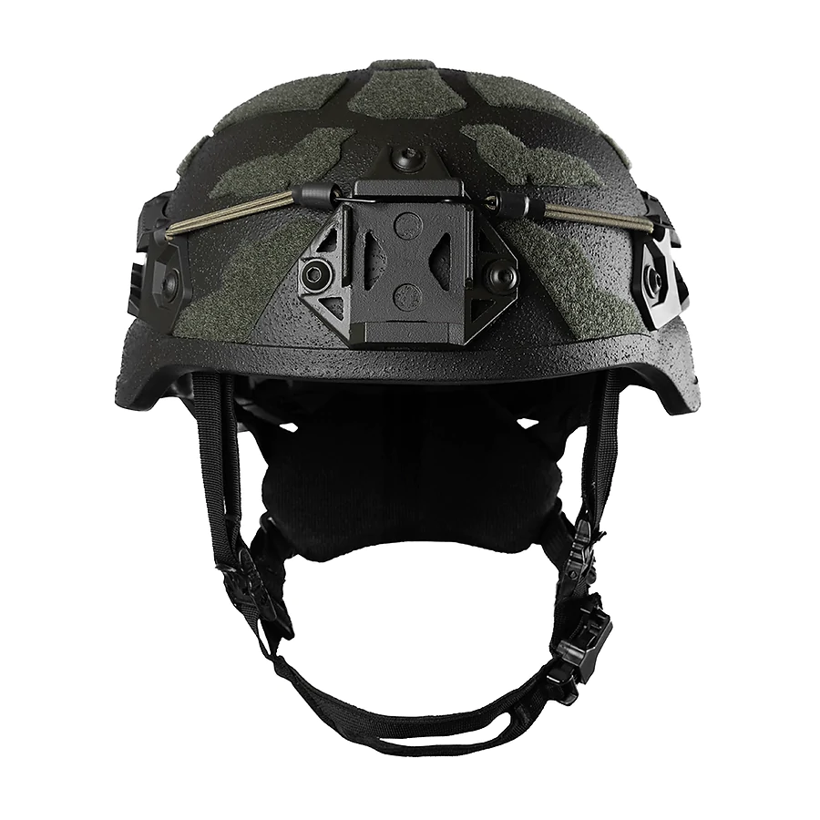 Кевларовий балістичний шолом ARCH Middle Cut ТМ Combatant, клас захисту 1 (ДСТУ), Олива &mdash; під активні навушники