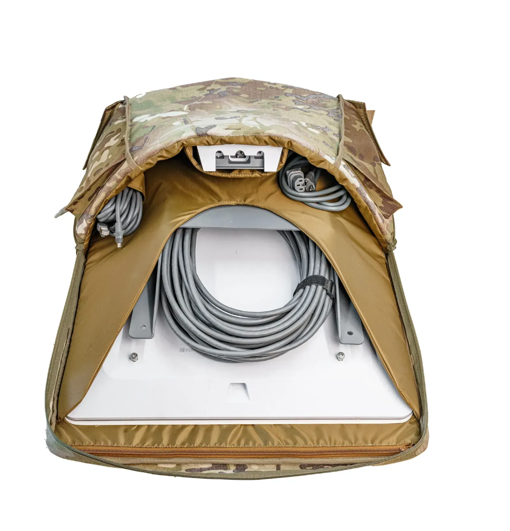 Рюкзак для Starlink Flat High Performance Мультикам Cordura 1000D з чохлом для антени