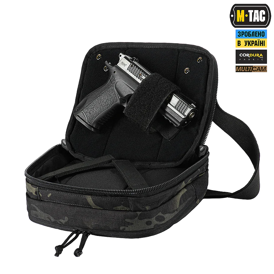 Тактична сумка EDC Bag Elite M-Tac Мультікам Чорна