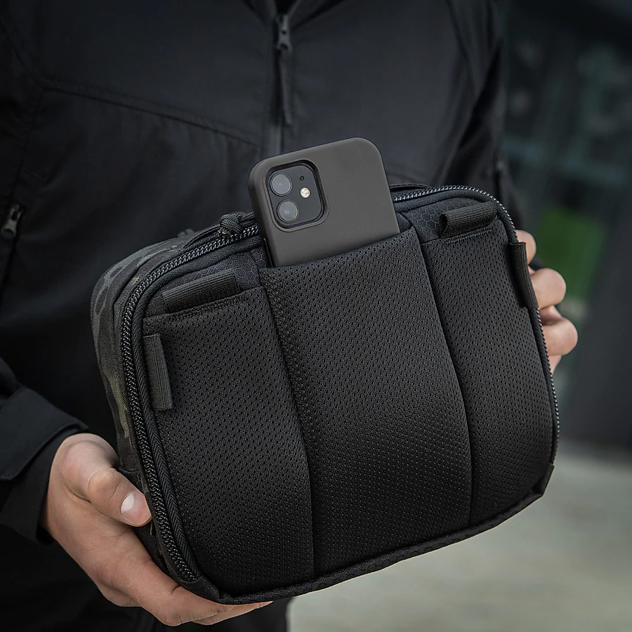 Тактична сумка EDC Bag Elite M-Tac Мультікам Чорна