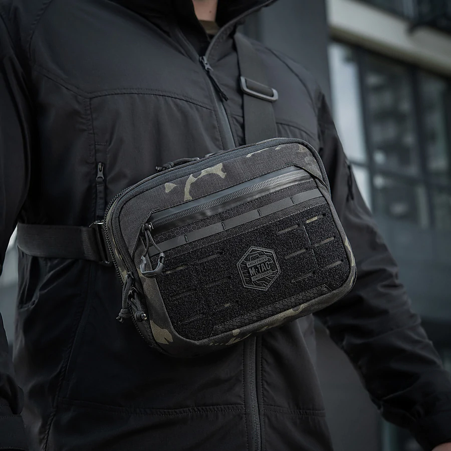 Тактична сумка EDC Bag Elite M-Tac Мультікам Чорна