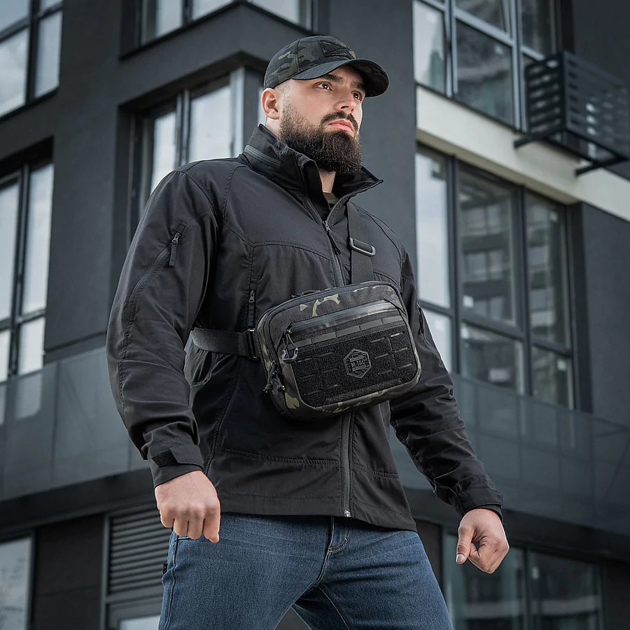 Тактична сумка EDC Bag Elite M-Tac Мультікам Чорна