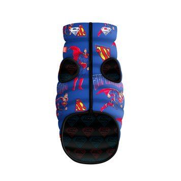 Курточка для собак WAUDOG Clothes двусторонняя, рисунок "Сила Супермена", XS22, В 33-35 см, С 19-21 см
