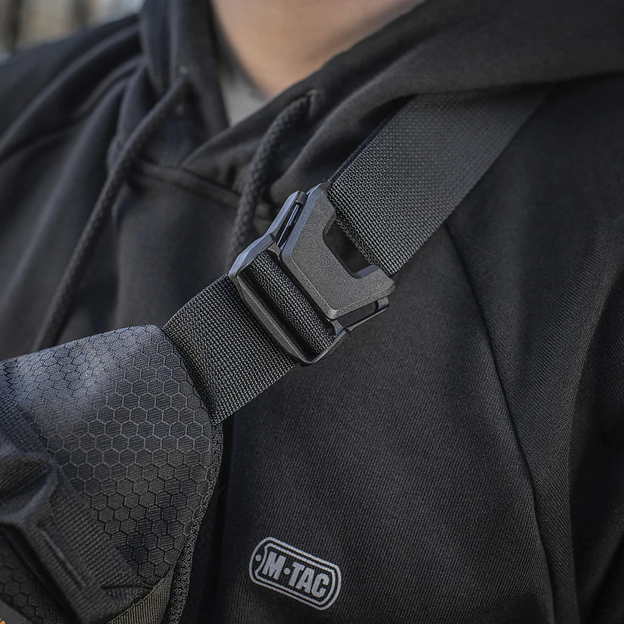 Поясна сумка Waist Bag Elite Hex M-Tac Мультікам Чорна