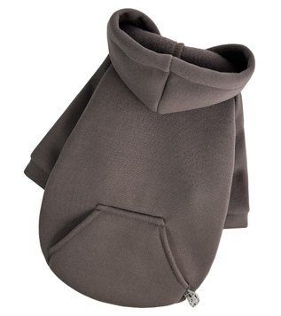 Толстовка для собак Dogs Bomba кишеня шоколад Y-368, р. 1, ОШ 12-22 см, ОГ 23-29 см, ДС 22-24 см