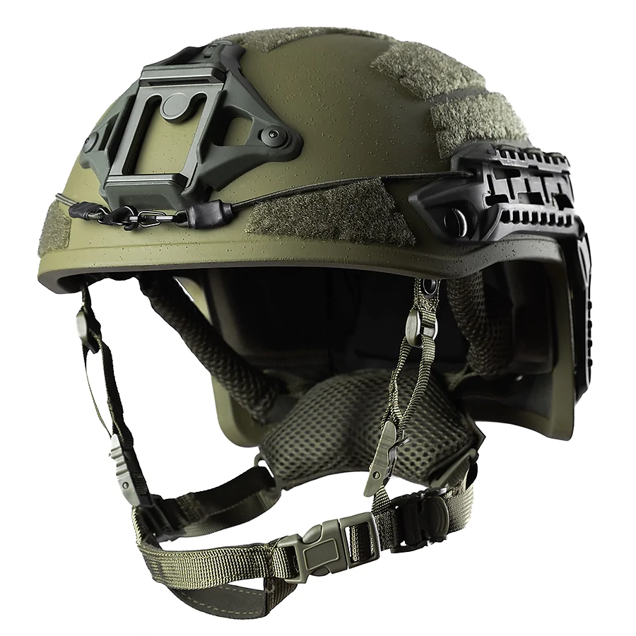 Баллистический шлем Combatant SuperLITEweight Black &mdash; Система BOA, сверхлегкий (1.1 кг)