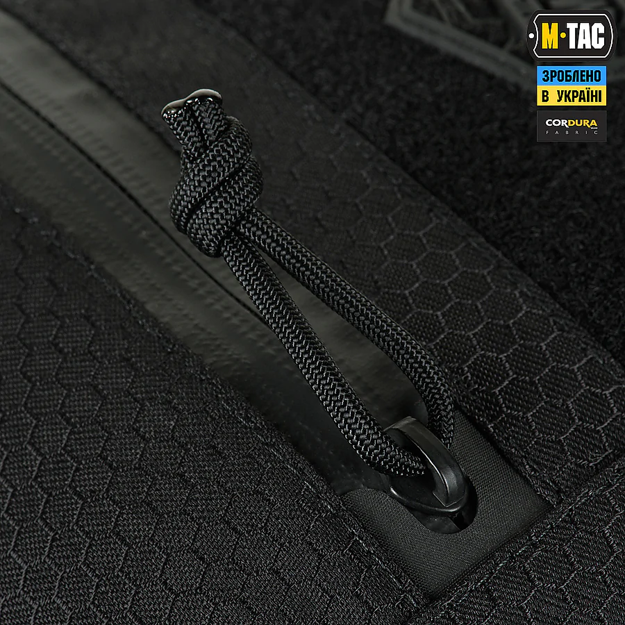 Тактична сумка через плече Sphaera Hex Hardsling Bag Elite Large M-Tac Чорна