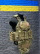 Штурмовий набір Attack Multicam: Плитоноска зі швидким скидом та розвантажувальний пояс Cordura 1000D