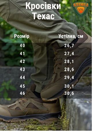 Кросівки Техас STIMUL, Демі (Олива)