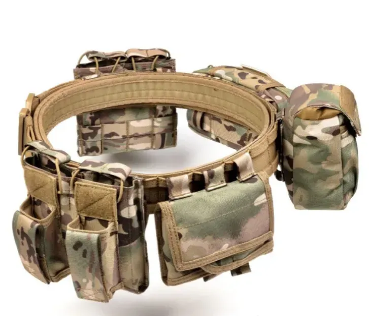 Штурмовий набір Yakeda: Плитоноска Cordura 1000D зі швидким скидом та розвантажувальний пояс з пряжкою Cobra