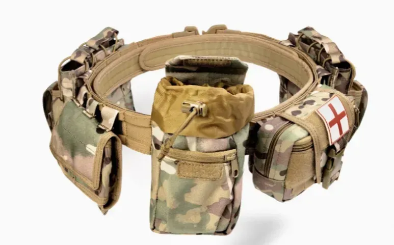 Штурмовий набір Yakeda: Плитоноска Cordura 1000D зі швидким скидом та розвантажувальний пояс з пряжкою Cobra