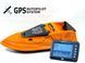 GPS (V3_9+1) Ехолот Toslon TF300 Прикормочний кораблик Фурія Шторм Помаранчевий