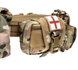 Штурмовий набір Yakeda: Плитоноска Cordura 1000D зі швидким скидом та розвантажувальний пояс з пряжкою Cobra