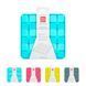 Коврик для поиска корма WAUDOG Silicone, 205х205х17 мм, голубой
