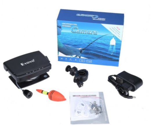 Eyoyo Lux LED DVR підводна камера для риболовлі з записом. Камера для зимової рибалки.