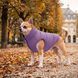 Курточка для собак WAUDOG Re-clothes двусторонняя, из переработанного полиэстера, XS22, A 20-22, B 33-35, C 19-21, сиреневый