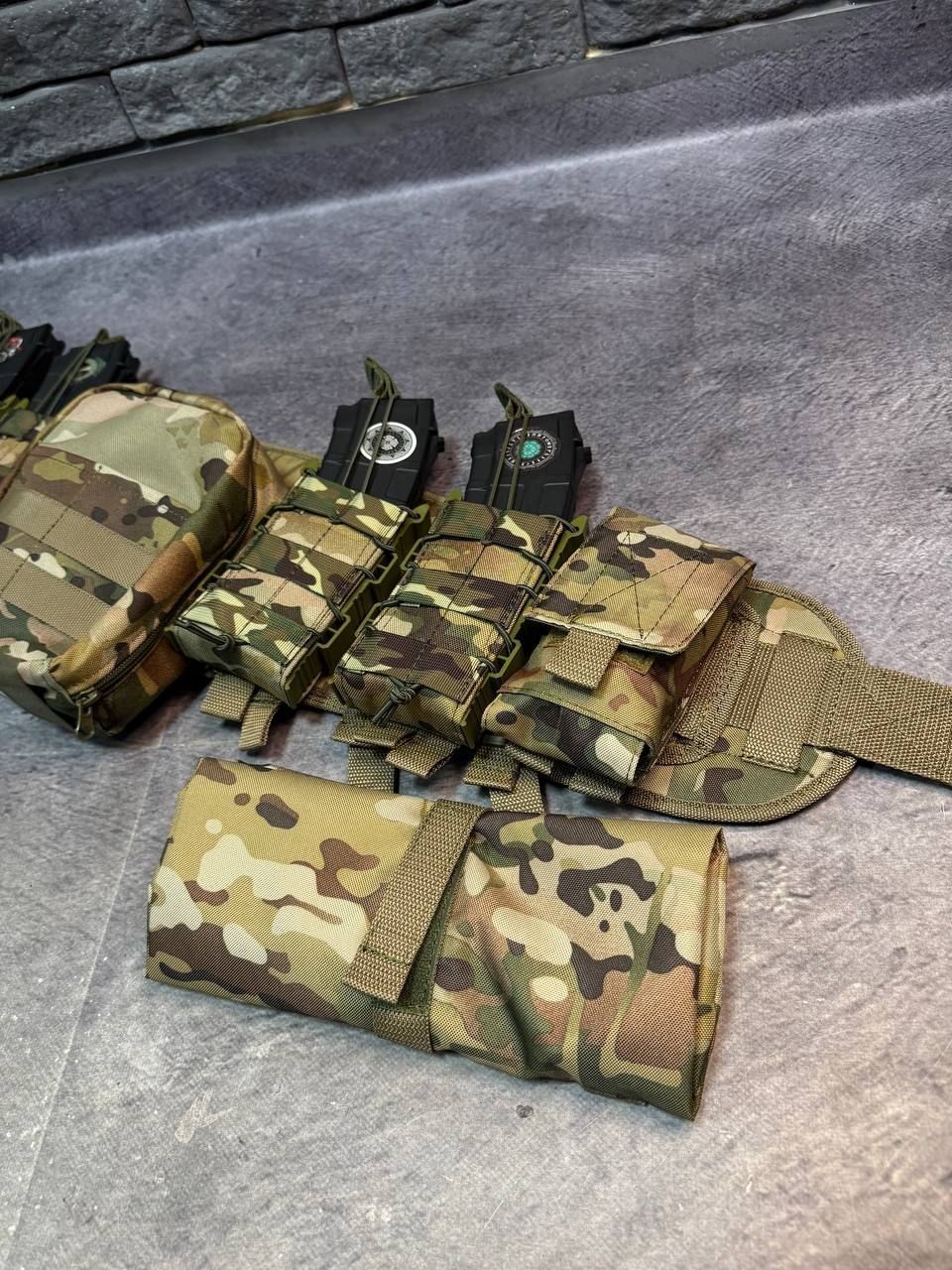 РПС в сборе &laquo;Пехота&raquo; Cordura 1000D: тактический пояс + 8 подсумков
