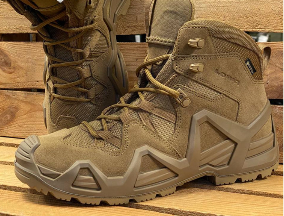 Черевики тактичні армійські з мембраною Gore-Tex LOWA Zephyr Mk2 Gtx Mid, 45 ромір